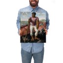Ver imagem 1 de Quadro Decorativo Cândido Portinari O Lavrador de Café:Pequeno 44x37cm/Chassi com Borda Infinita