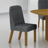 Conjunto Sala de Jantar Mesa Orgânica MDF 6 Cadeiras Isis - 8