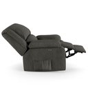 Ver imagem 3 de Poltrona do Papai Reclinável Melim Power Touch Massagem Linho Fh1 - D'rossi Cor Grafite