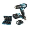 Furadeira Parafusadeira Impacto Hp333dwyx3 Makita + Acess - 1