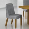 Conjunto Sala de Jantar Mesa Orgânica MDF 6 Cadeiras Isis - 7
