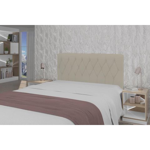 Cabeceira Viena Plus Queen 1600mm Linho Cru - Simbal