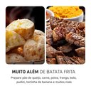 Ver imagem 3 de Fritadeira sem Óleo Air Fryer 3,2l, Mondial Vermelho e Inox 1500w Af-34-r 127v
