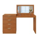 Ver imagem 4 de Penteadeira Camarim com Porta Joias e Tampo Reclinável 4 Gavetas Afrodite 100%mdf