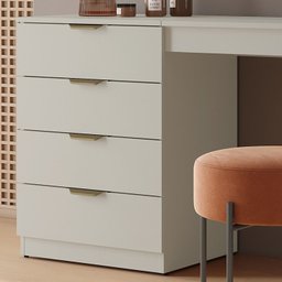 Penteadeira Camarim com Porta Joias e Tampo Reclinável 4 Gavetas Afrodite 100%mdf - 8
