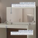 Ver imagem 6 de Penteadeira Camarim com Porta Joias e Tampo Reclinável 4 Gavetas Afrodite 100%MDF