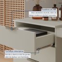 Ver imagem 5 de Penteadeira Camarim com Porta Joias e Tampo Reclinável 4 Gavetas Afrodite 100%MDF