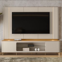 Rack para Tv até 75 Polegadas com Painel Santorini - 1