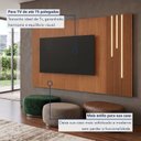 Ver imagem 5 de Painel para TV Ripado com LED 100% MDF 220cm Valencia Marrom