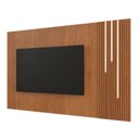 Ver imagem 2 de Painel para TV Ripado com LED 100% MDF 220cm Valencia Marrom