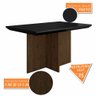 Mesa com 4 Cadeiras Duda 1,36 Imbuia/preto/preto - Móveis Arapongas Imbuia/preto/preto 06 - 3