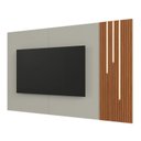 Ver imagem 2 de Painel para TV Ripado com LED 100% MDF 220cm Valencia Bege