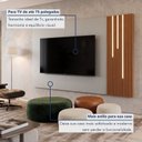 Ver imagem 5 de Painel para TV Ripado com LED 100% MDF 220cm Valencia Bege