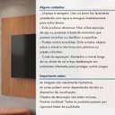 Ver mais imagens de Painel para TV Ripado 100% MDF 220cm Valencia New Marrom