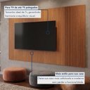Ver imagem 5 de Painel para TV Ripado 100% MDF 220cm Valencia New Marrom
