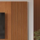 Ver imagem 7 de Painel para TV Ripado 100% MDF 220cm Valencia New Marrom