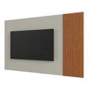 Ver imagem 2 de Painel para TV até 75 Polegadas 100% MDF Ripado 220cm Valencia New Bege
