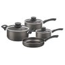 Jogo de Panelas Tramontina Paris Texture Alumínio Revestimento Antiaderente Starflon Grafite 4 Peças - 1