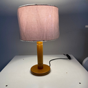 Ver imagem 3 de Abajur Sofia para Quarto Luminária Cúpula Linho