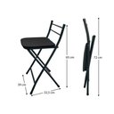 Ver imagem 3 de Banco Banqueta Baixa Dobrável