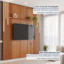 Ver imagem 5 de Painel para TV até 75 Polegada 100% MDF com Prateleira 234 x 250cm com 2 LED'S Cascata Apolo Moderno