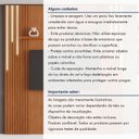 Ver mais imagens de Painel para TV até 75 Polegada 100% MDF com Prateleira 234 x 250cm com 2 LED'S Cascata Apolo Moderno