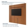 Painel para Tv até 75 Polegada com Prateleira 234 X 250cm Apolo 100% Mdf - 4