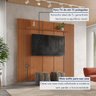 Painel para Tv até 75 Polegada com Prateleira 234 X 250cm Apolo 100% Mdf - 5