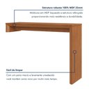 Ver imagem 5 de Mesa Módulo de Expansão 100% MDF 64,5x90cm Prime Marrom