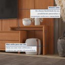 Ver imagem 4 de Mesa Módulo de Expansão 100% MDF 64,5x90cm Prime Marrom