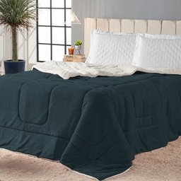Coberdrom Sherpa Macia Maya Cama Super King:Azul - 3