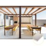 Kit Policarbonato Branco 4mm 2,00m X 2,00m - Perfis Naturais - 4