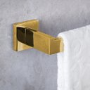 Ver mais imagens de Kit Acessórios P/ Banheiro Inox Premium 4 Peças Dourado