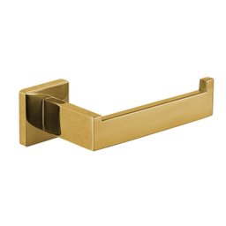 Kit Acessórios P/ Banheiro Inox Premium 4 Peças Dourado - 9