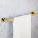 Ver imagem 3 de Kit Acessórios P/ Banheiro Inox Premium 4 Peças Dourado