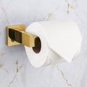 Ver imagem 2 de Kit Acessórios P/ Banheiro Inox Premium 4 Peças Dourado