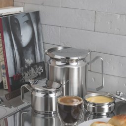 Bule Tramontina para Café e Leite em Aço Inox 11,5 Cm 1.270 Ml Tramontina - 4