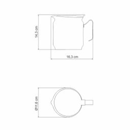 Bule Tramontina para Café e Leite em Aço Inox 11,5 Cm 1.270 Ml Tramontina - 3
