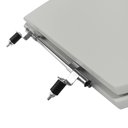 Ver imagem 4 de Assento Sanitário Poliéster para Louça Thema (incepa) Aço (reb. Oculto) Cinza Platina