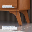 Ver imagem 3 de Buffet 2 Portas 3 Gavetas 165cm Pés em Madeira Maciça Ares