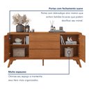 Ver imagem 5 de Buffet 2 Portas 3 Gavetas 165cm Pés em Madeira Maciça Ares