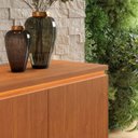 Ver imagem 6 de Buffet Aparador 4 Portas com Gaveta Lux com Led