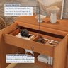 Buffet 4 Portas com Led Lux 100% Mdf - 9