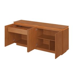Buffet 4 Portas com Led Lux 100% Mdf - 4