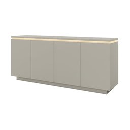 Buffet 4 Portas com Led 183,5 Cm Lux 100% Mdf - 2