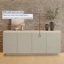 Ver imagem 7 de Buffet Aparador 4 Portas com Gaveta Lux com Led