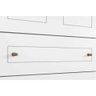 Guarda Roupa Solteiro 4 Portas com 4 Gavetas Elegante Americano Henn - 3