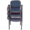 Ver imagem 2 de 03 Cadeiras Universitárias Linha Hotel Auditório Azul