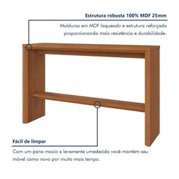 Aparador para Sala de Estar Laqueado Premium 100%mdf  - 3