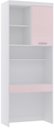 Ver imagem 4 de Guarda Roupa Modulado de Solteiro Alpes Branco com Rosa 5 Peças - Luciane
